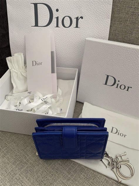 small lady dior eden wallet|authentic christian Dior wallet.